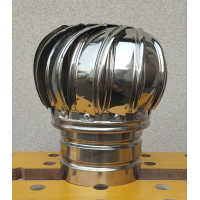 Турбодефлектор вентиляційний d110 вітровий вентилятор з нержавіючої сталі