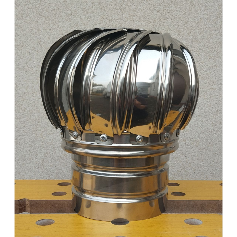 Турбодефлектор вентиляційний d110 вітровий вентилятор з нержавіючої сталі