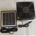 Solar panel 5W з вентилятором 12V d120
