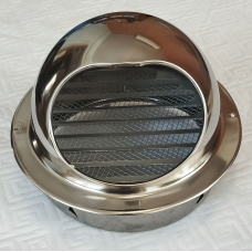 D200 зовнішня вентиляційна решітка ковпак дзеркальна н/ж 201 D200 зовнішня вентиляційна решітка ковпак дзеркальна н/ж 201