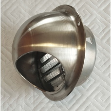 D100 решітка фасадна для вентиляції матова н/ж 201 D100 решітка фасадна для вентиляції матова н/ж 201