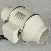 Вентилятор HF-100 канальний D 100 мм змішаного типу