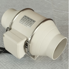 Вентилятор HF-100 канальний D 100 мм змішаного типу